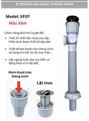 Bộ xả chậu ruột gà lật lớn (cái)