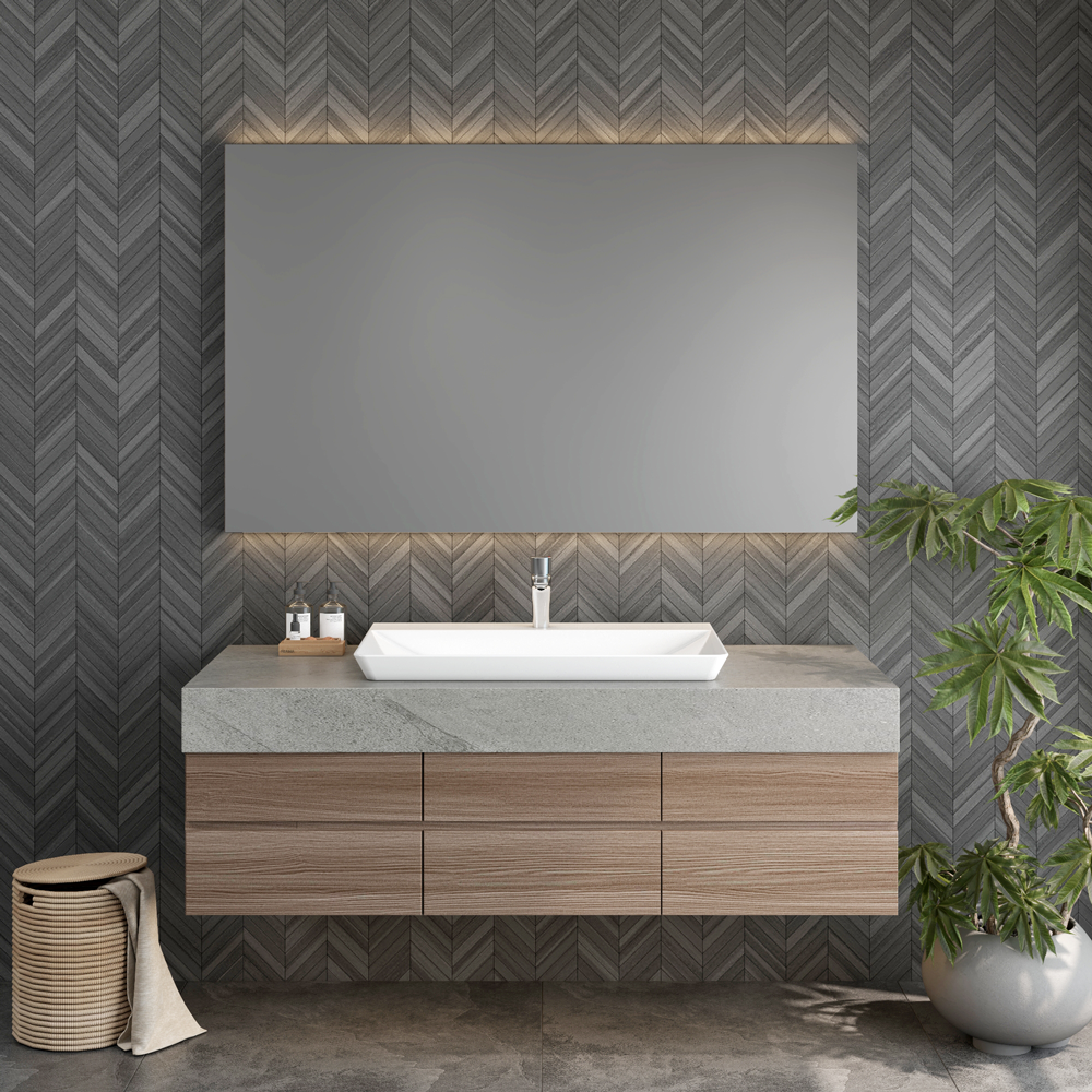 Chậu rửa bán âm bàn Viglacera CB68