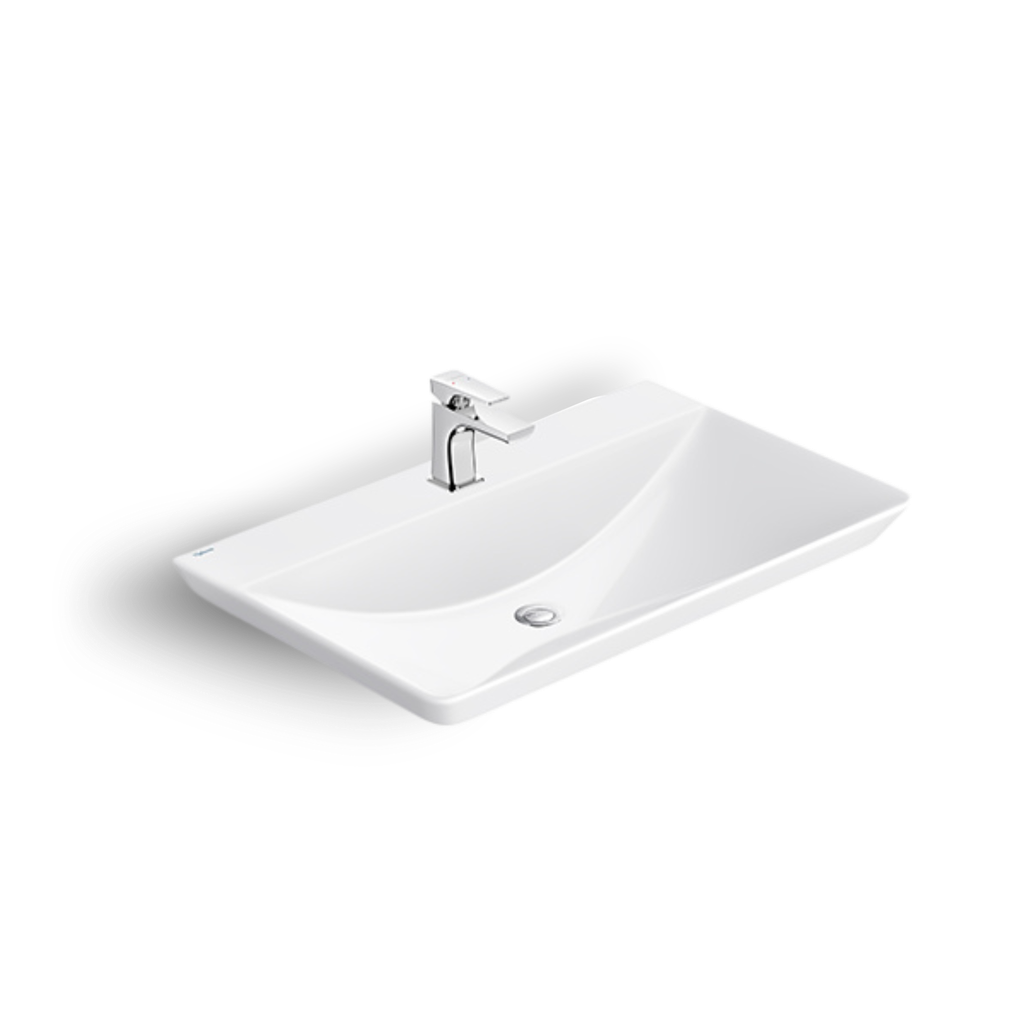 Chậu rửa bán âm bàn Viglacera CB68