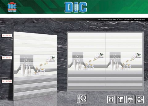 Gạch 30x60 DIC 3817DAM 3817D 3817N