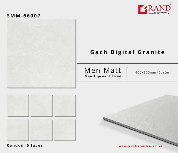 Gạch 60x60 Grand SMM-66007 Matt