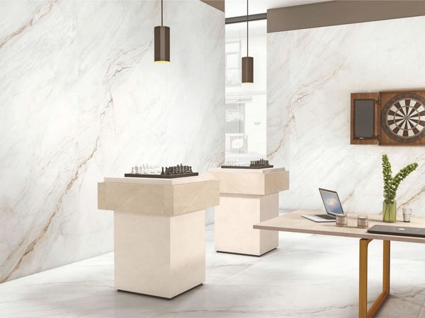 Gạch 120x120 Nhập khẩu Ấn Độ MAVI WHITE