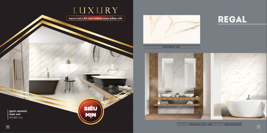 Gạch 40x80 Đồng Tâm 4080REGAL005-H+