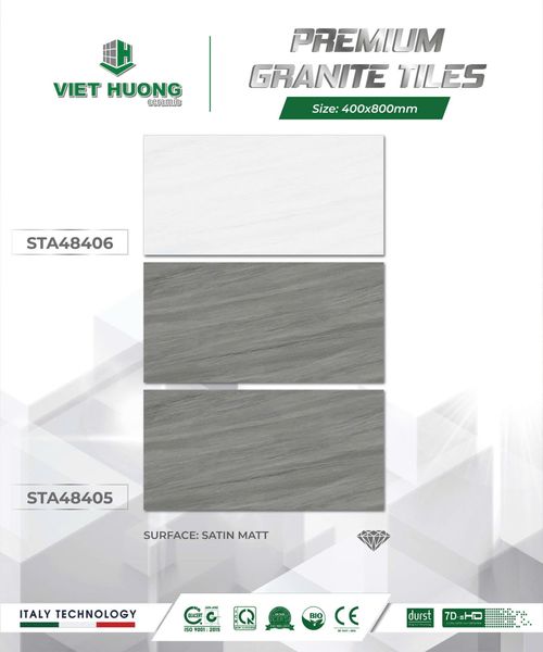 Gạch 40x80 Thắng Cường STA48405 STA48406