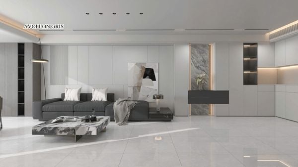 Gạch 80x80 Nhập Khẩu Ấn Độ AVOLLON GRIS