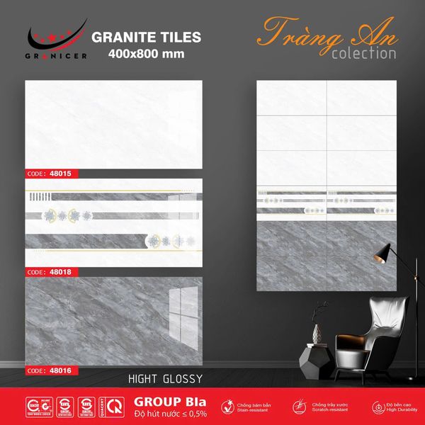 Gạch 40x80 Kamado 48015 48016 48018