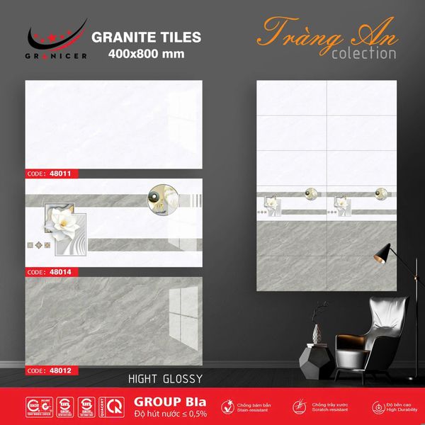 Gạch 40x80 Kamado 48011 48012 48014