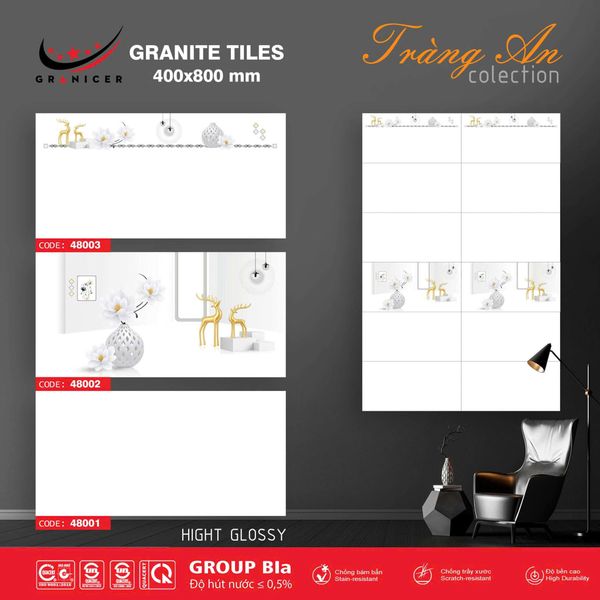 Gạch 40x80 Kamado 48001 48002 48003