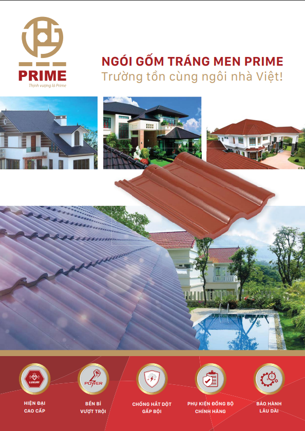 Ngói sóng tráng men PRIME WAVE S
