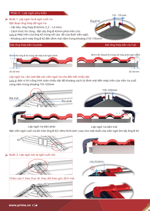 Ngói sóng tráng men PRIME WAVE S