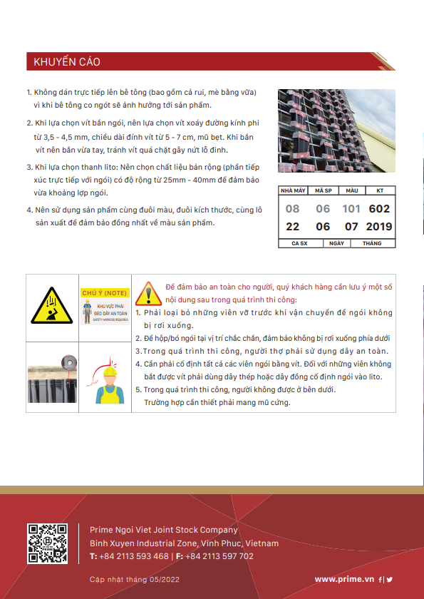 Ngói sóng tráng men PRIME WAVE S