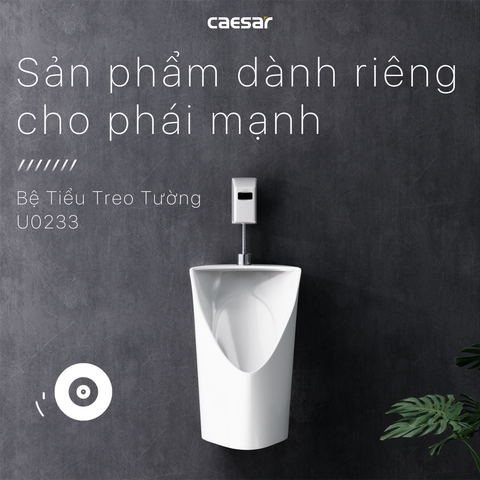 Bồn tiểu treo tường CAESAR U0233