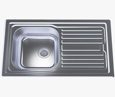 Chậu rửa chén Đại Thành DX41101 inox 304 1 hộc 1 mâm