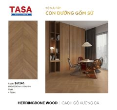 Gạch 60x120 Tasa S61240 BST Con đường gốm sứ