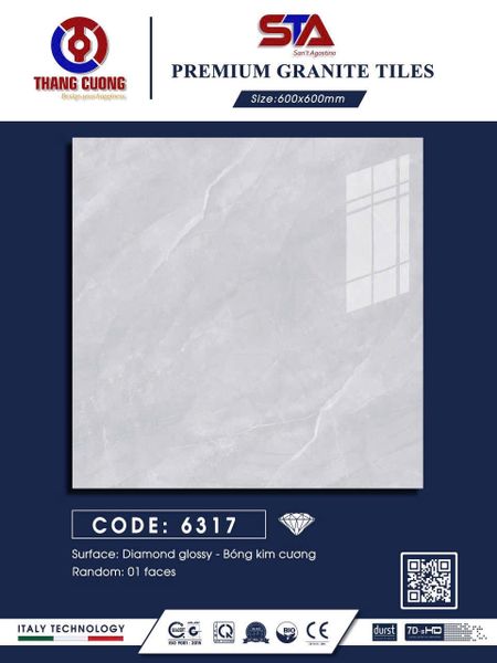 Gạch 60x60 Thắng Cường STA6317