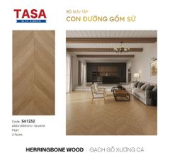Gạch 60x120 Tasa S61232 BST Con đường gốm sứ