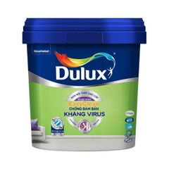 Sơn nội thất Dulux Easyclean Chống bám bẩn kháng Virus E017B Bóng/E016M Mờ