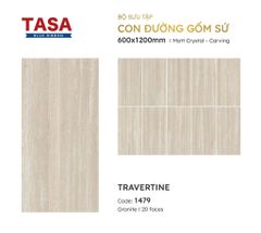Gạch 60x120 Tasa 1479 BST Con đường gốm sứ