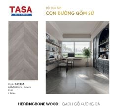 Gạch 60x120 Tasa S61234 BST Con đường gốm sứ