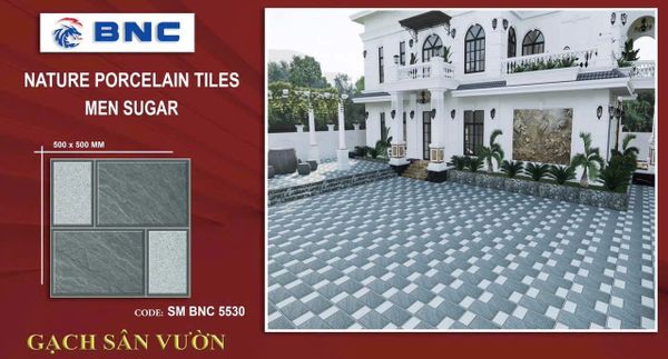 Gạch 50x50 BNC TATA 5530 sân vườn