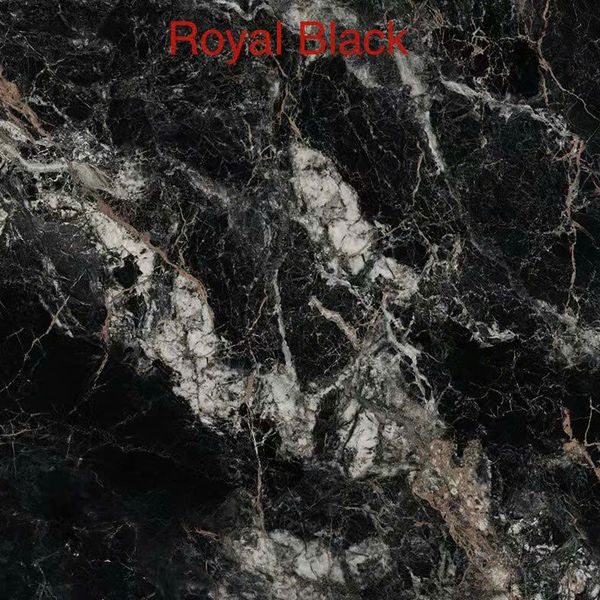 Gạch 100x100 Nhập Khẩu Ấn Độ PEROYAL_BLACK