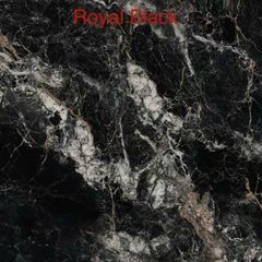 Gạch 100x100 Nhập Khẩu Ấn Độ PEROYAL_BLACK