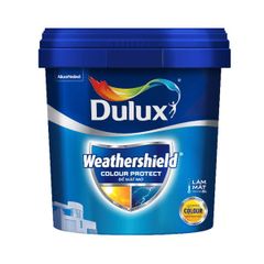 Sơn ngoại thất Dulux Weathershield Colour Protect E015 Mờ/E023 Bóng