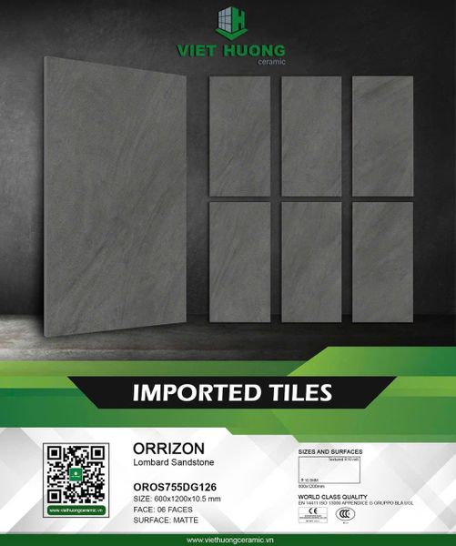 Gạch 60x120 Nhập khẩu Trung Quốc OROS755DG126