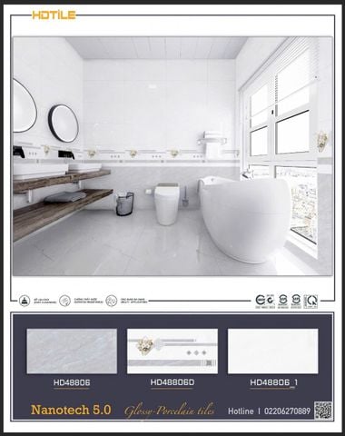 Gạch 40x80 Thế Giới HD48806 HD48806D HD48806-1