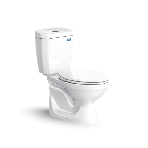Bàn cầu hai khối Viglacera VI88 nắp thường