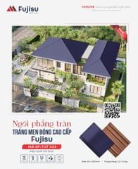 Ngói phẳng tráng men VNHOME FUJISU