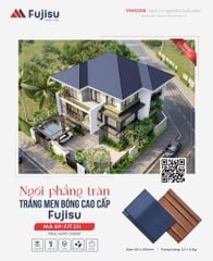 Ngói phẳng tráng men VNHOME FUJISU