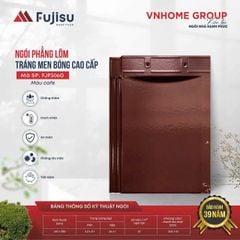 Ngói phẳng tráng men VNHOME FUJISU