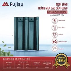 Ngói sóng tráng men VNHOME FUJISU