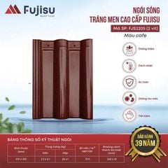 Ngói sóng tráng men VNHOME FUJISU