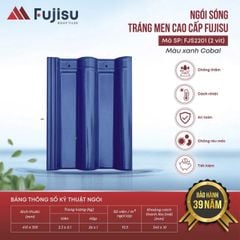 Ngói sóng tráng men VNHOME FUJISU