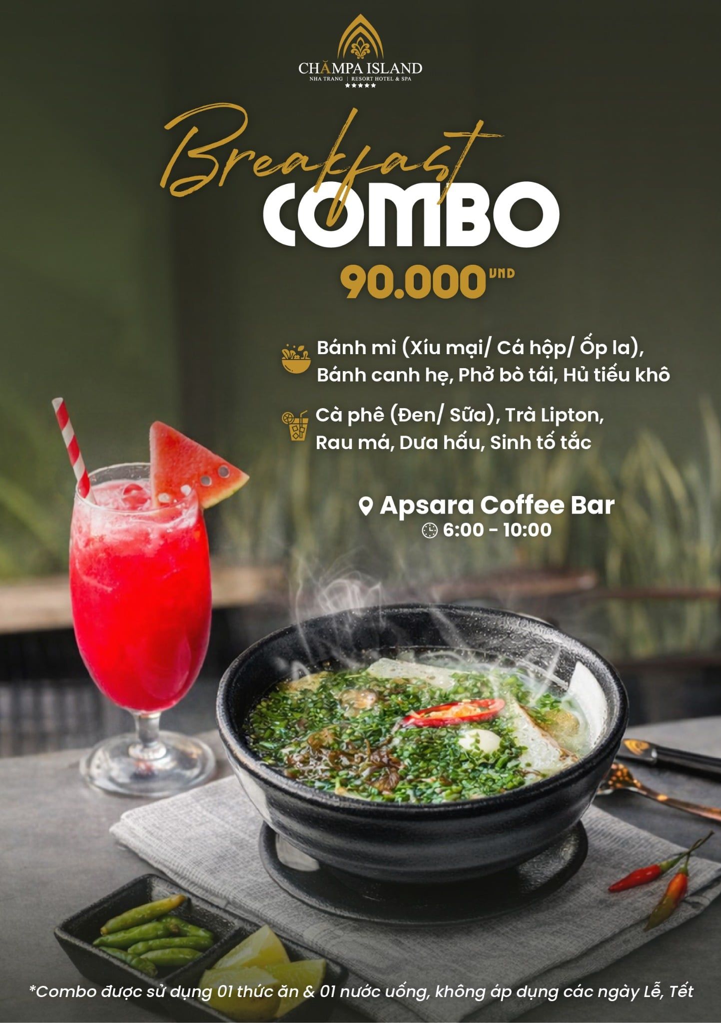 GOOD MORNING - START YOUR DAY WITH BREAKFAST COMBO 90K