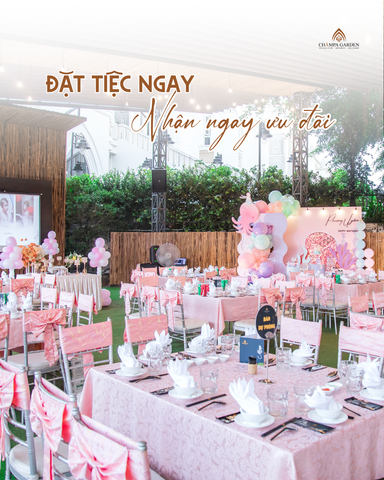  ĐẶT TIỆC NGAY - NHẬN NGAY ƯU ĐÃI 