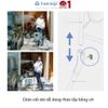 Bộ Vòi Tưới Cây Thùng Kim Loại 20 Mét Dây Takagi RFC320GY
