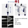 Bộ Vòi Tưới Cây 20-30 Mét Takagi Nhật Bản Boxy Twister RC220TNB/ RC330TNB