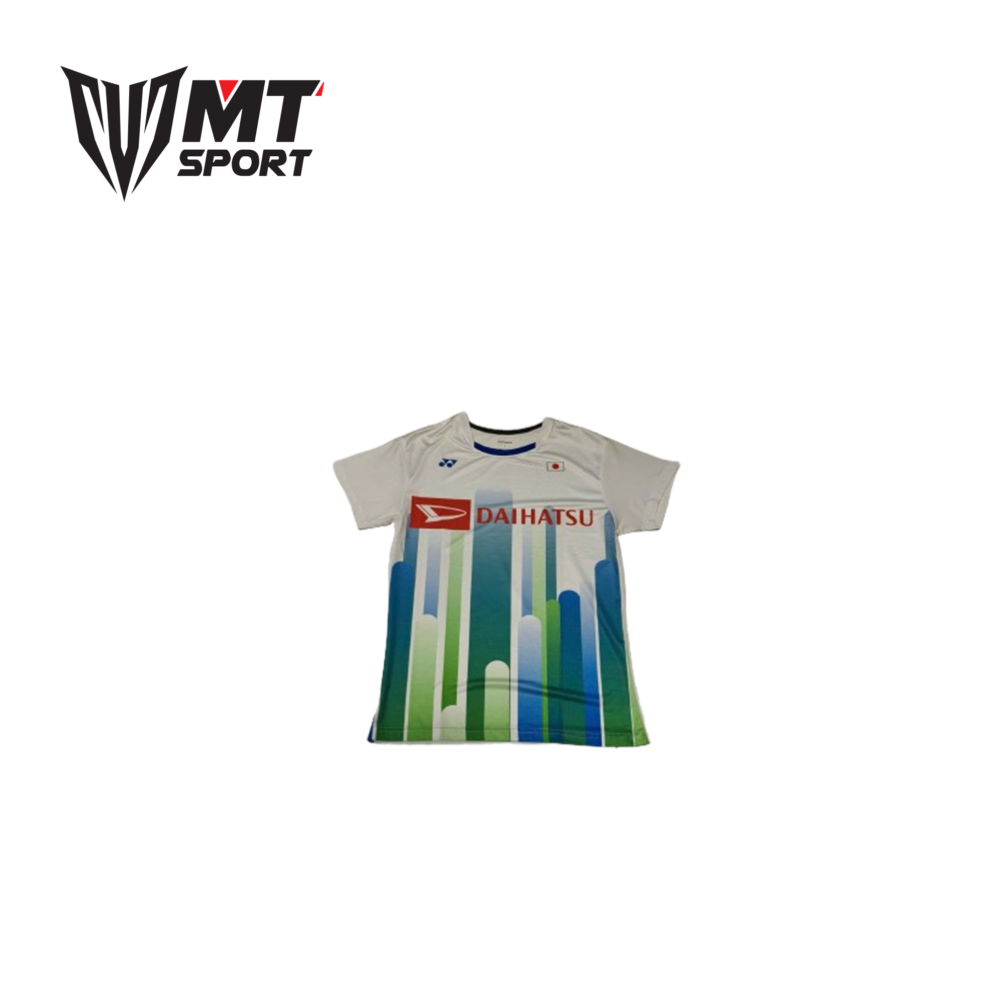 Áo cầu lông Yonex nữ trắng phối họa tiết