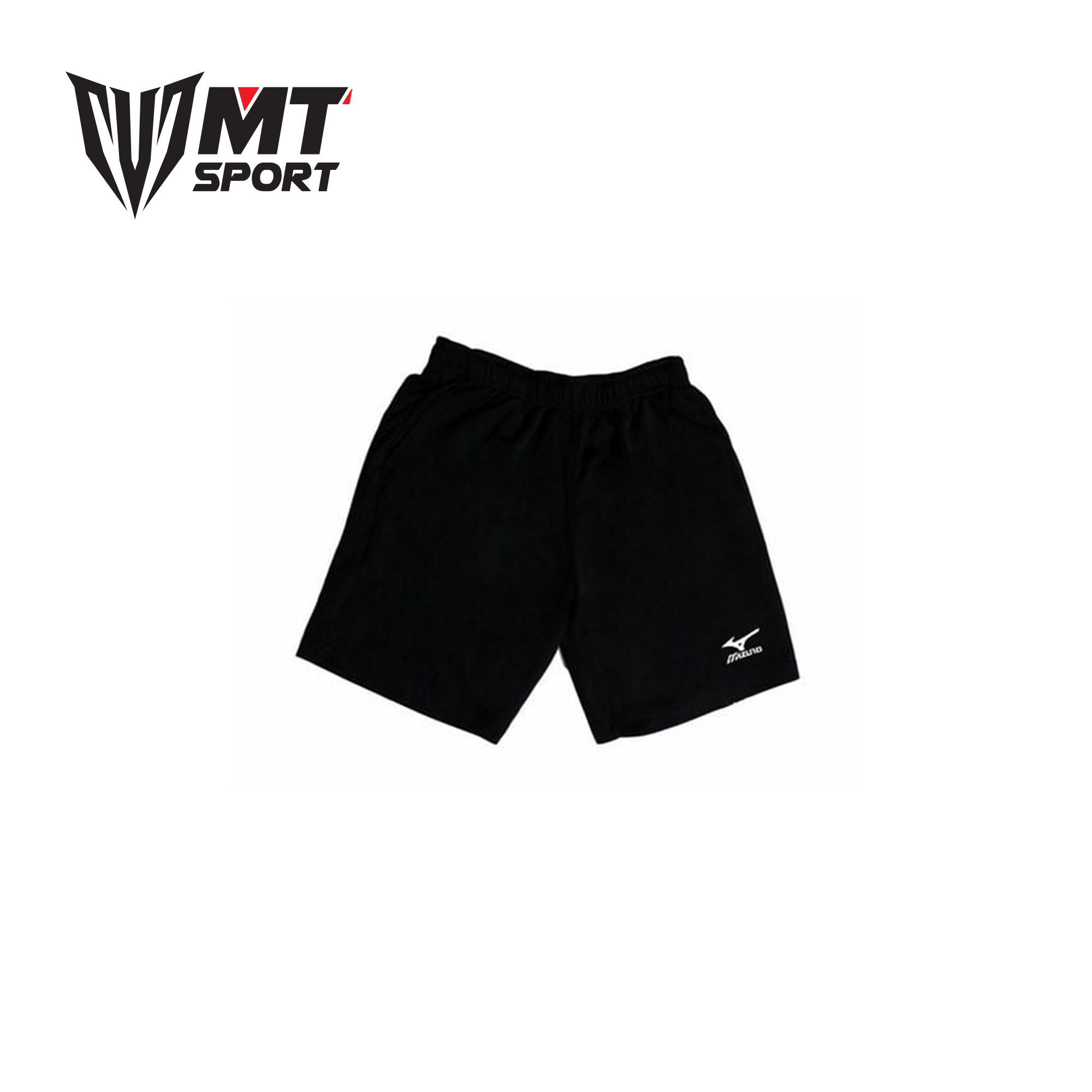 Quần ngắn chữ Mizuno nữ đen