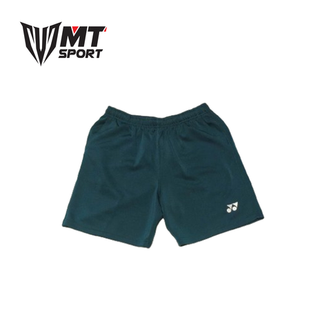 Quần ngắn chữ Yonex nam xanh lá đậm