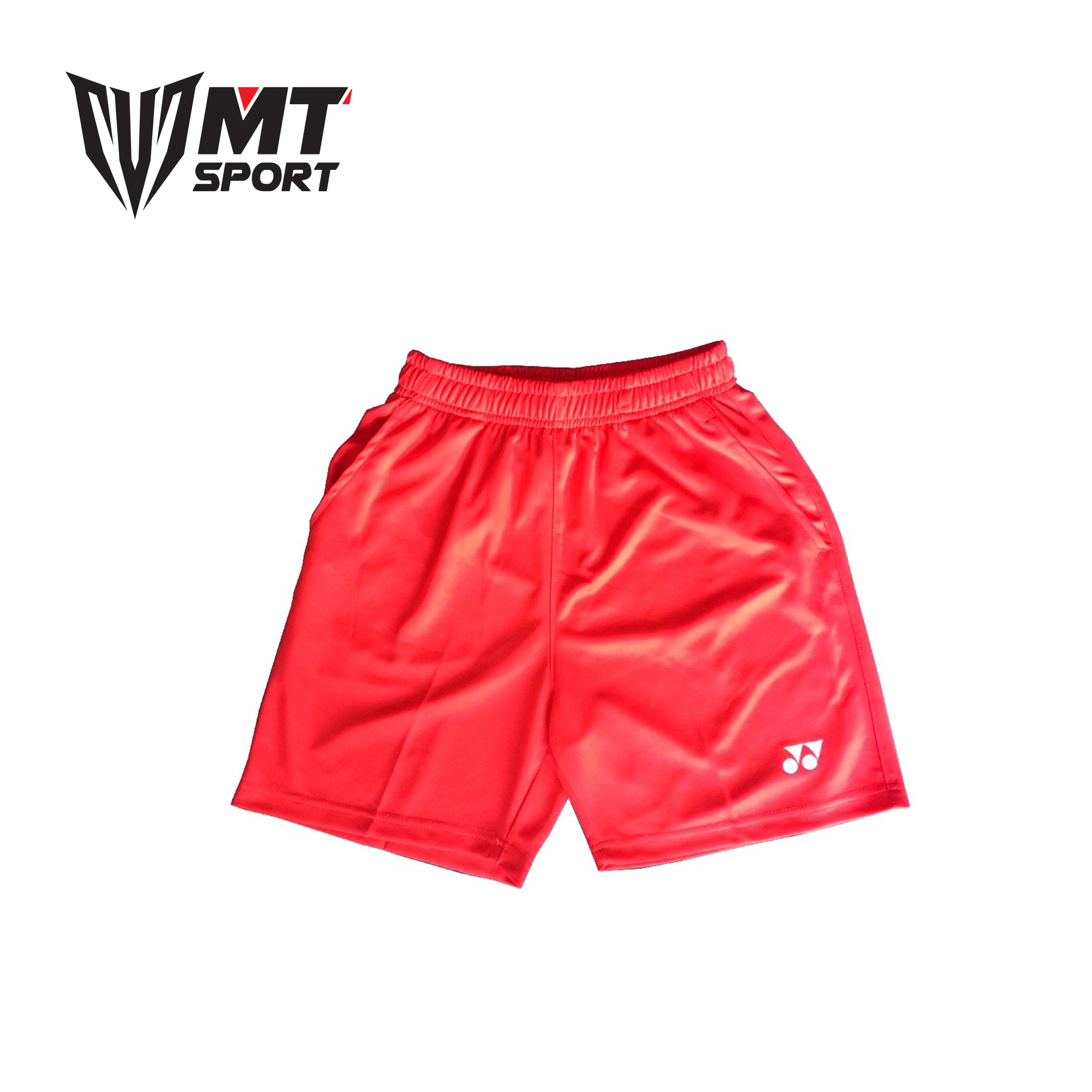 Quần ngắn chữ Yonex nam đỏ