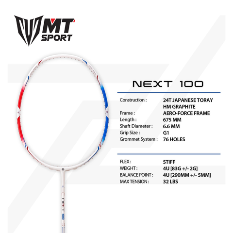 Vợt cầu lông Protech Next 100 (4U)