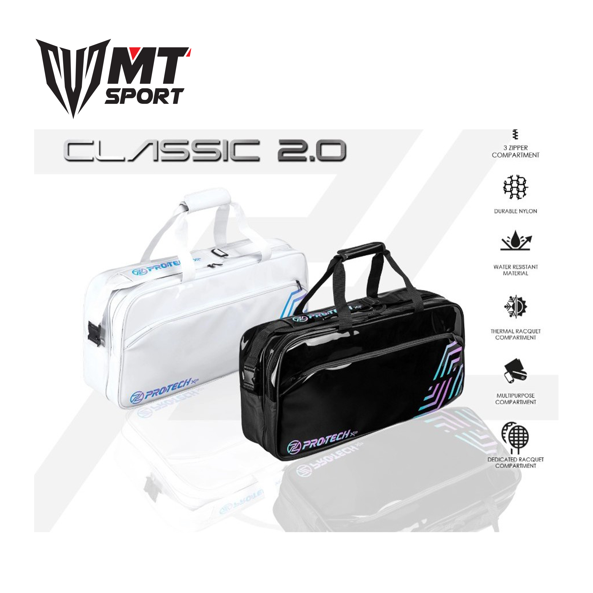 Túi vợt cầu lông Protech BAG RECT CLASSIC 2.0