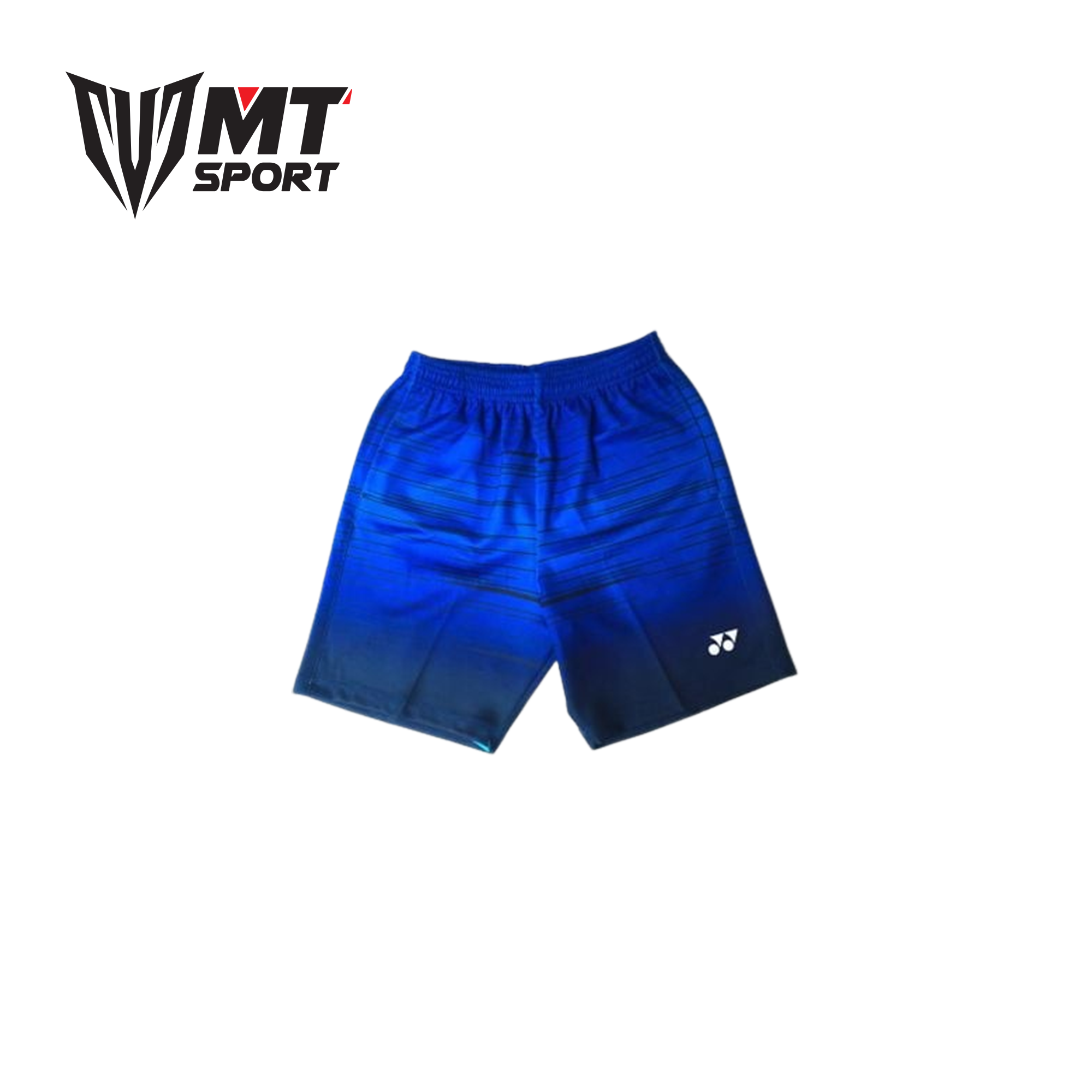 Quần ngắn chữ Yonex nữ xanh dương phối đen