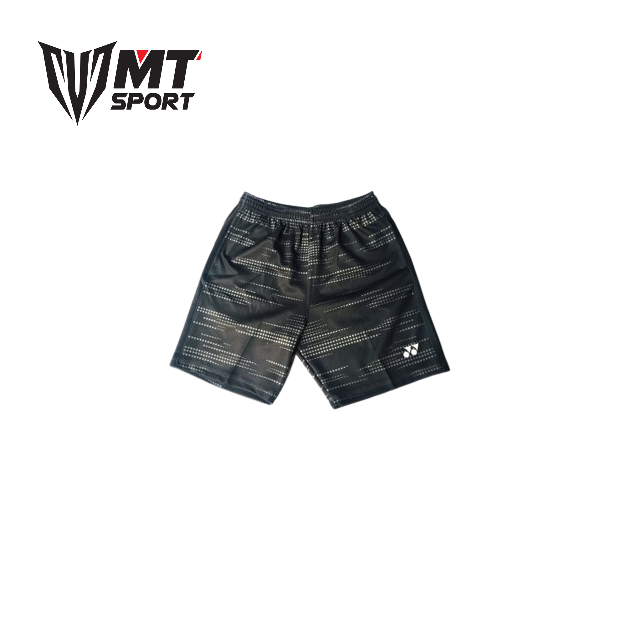 Quần ngắn chữ Yonex nữ xanh rêu họa tiết