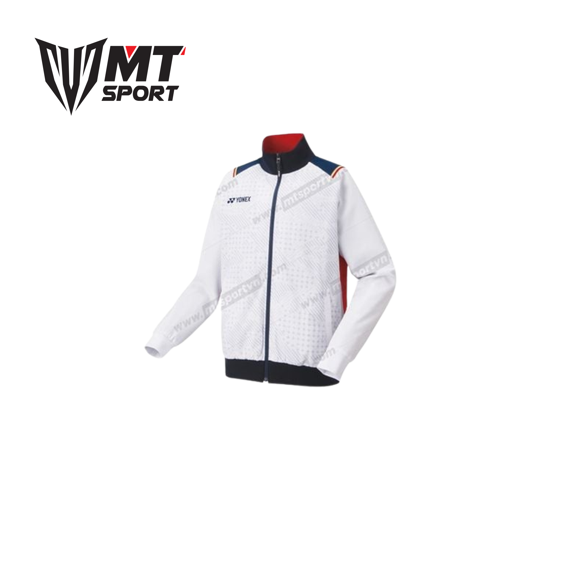 Áo khoác Yonex nam trắng