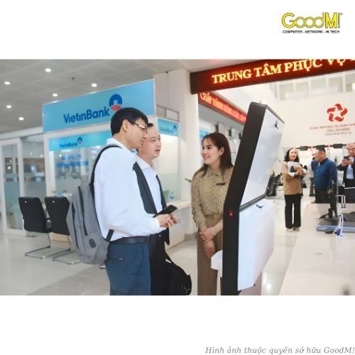  Hệ Thống Xếp Hàng Tự Động Cho Ngân Hàng Gtek-QMS-BSN 